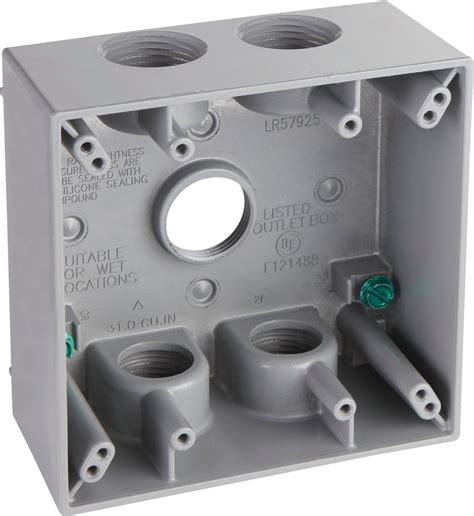 square box electrical|3 4 weatherproof electrical box.